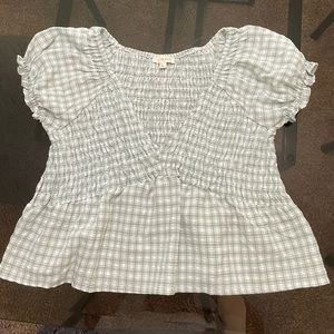 LA Hearts V-Neck Babydoll Top